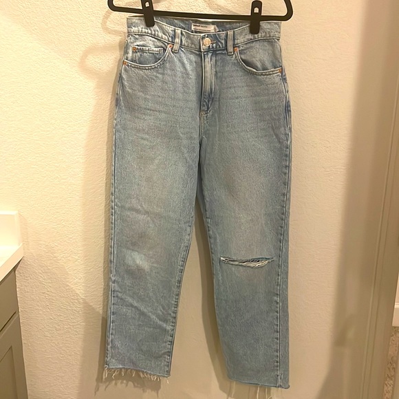 Women’s Jeans Garage Denim Vintage Straight Leg Light Wash Size 07/28 - Picture 4 of 6